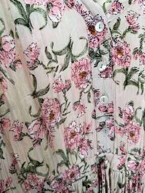 Bohemian flowy summer dress